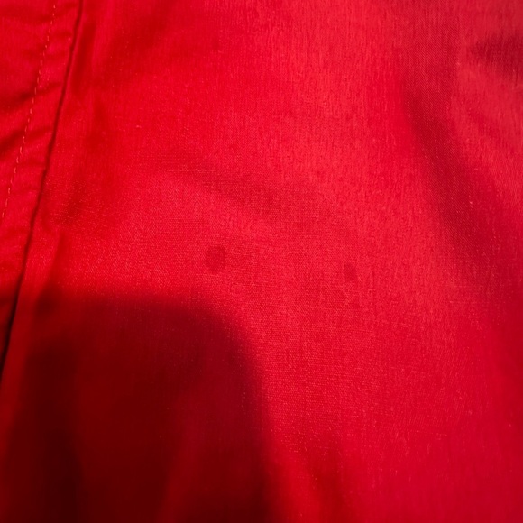 VTG 90s Chaps Ralph Lauren Jacket Mens Sz:L Red Blue Hooded Windbreaker Full Zip - Picture 13 of 13